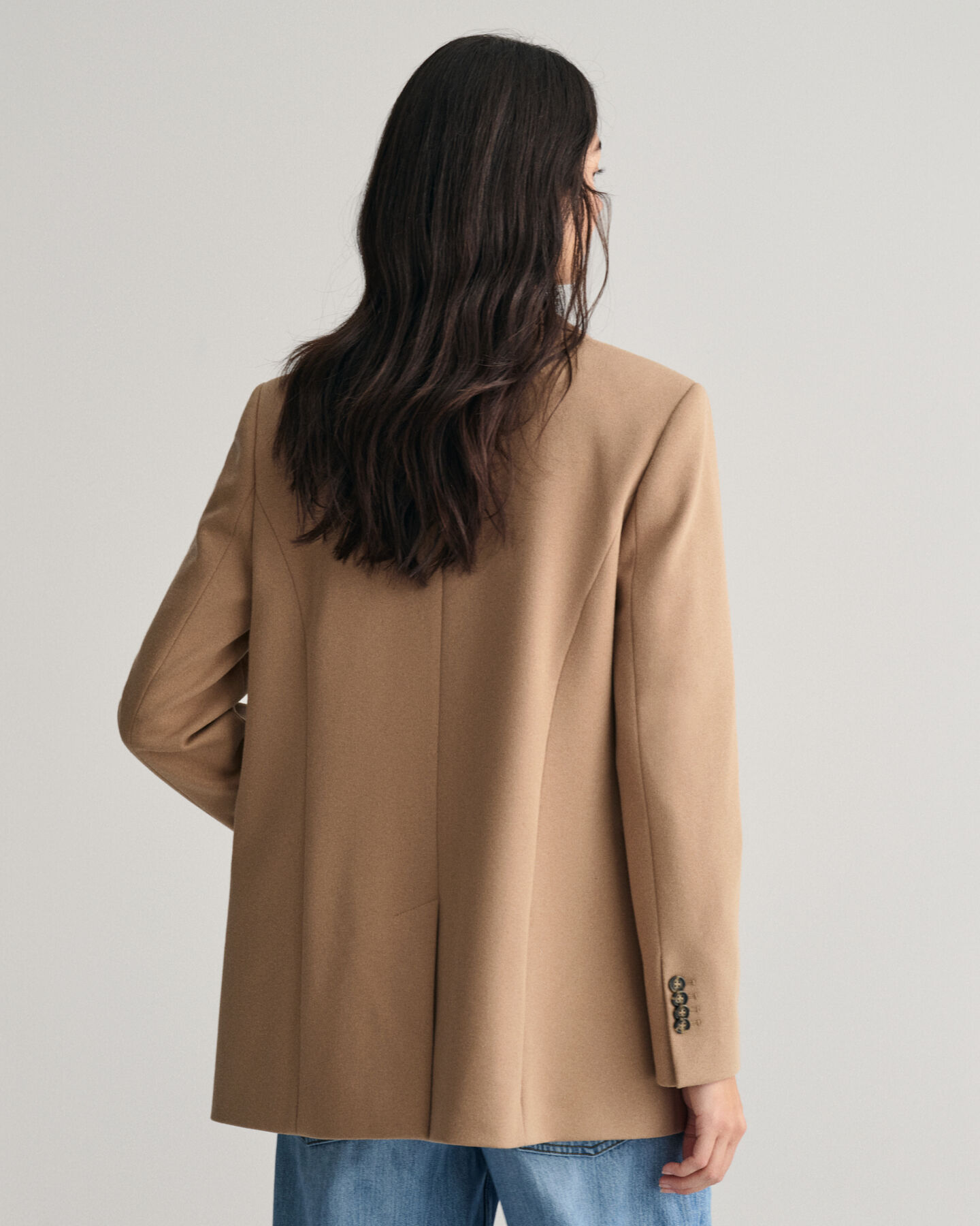 Veste blazer regular fit en jersey