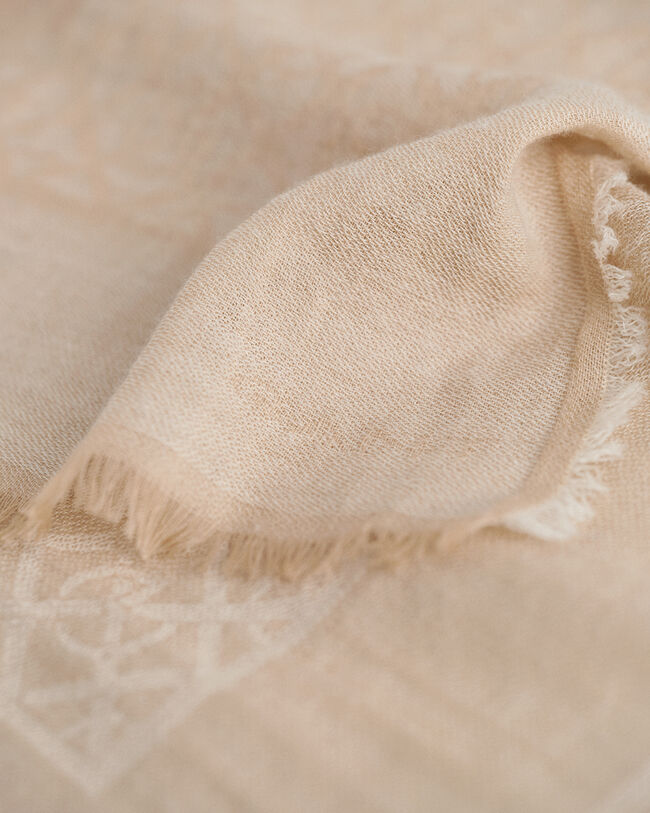 Foulard tissé léger G Patterned