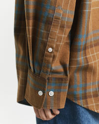 Chemise ultra-ample à carreaux