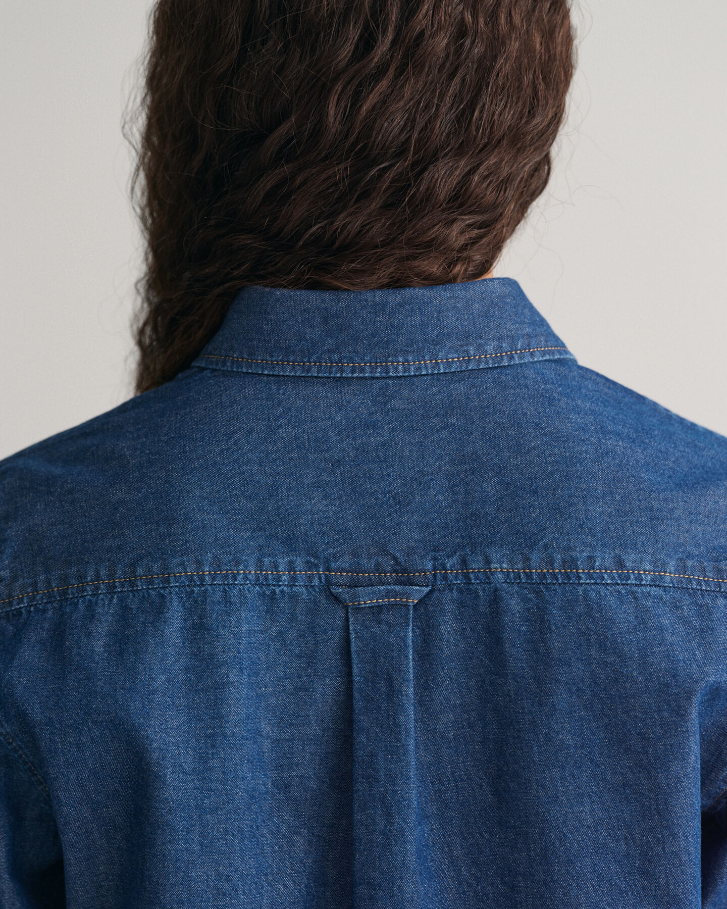 Chemise regular fit en denim