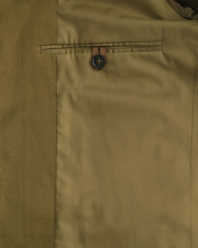 Veste blazer regular fit en coton