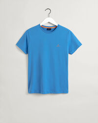 T-shirt contrastant Logo