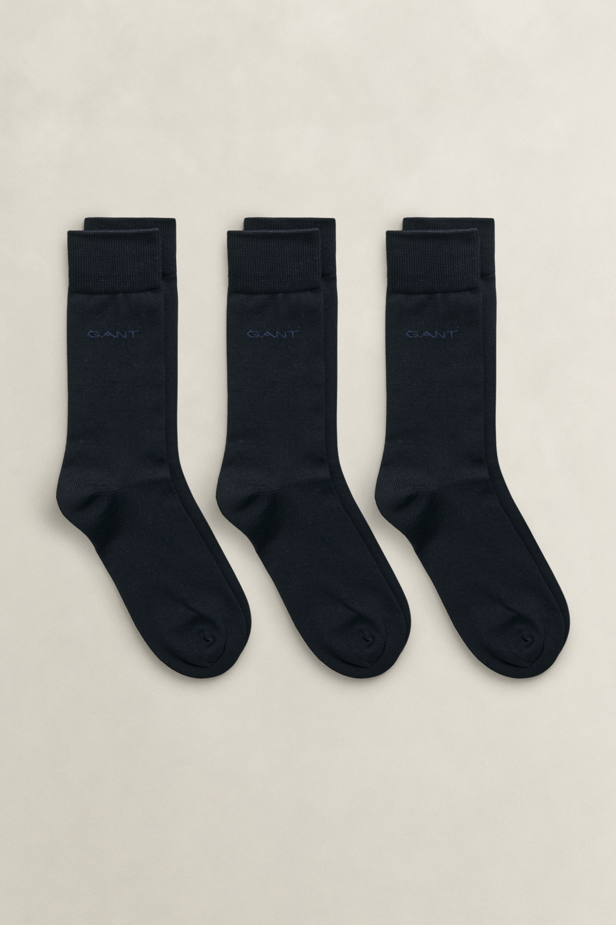 Lot de 3 paires de chaussettes en coton mercerisé