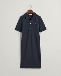 Robe polo en coton piqué Shield
