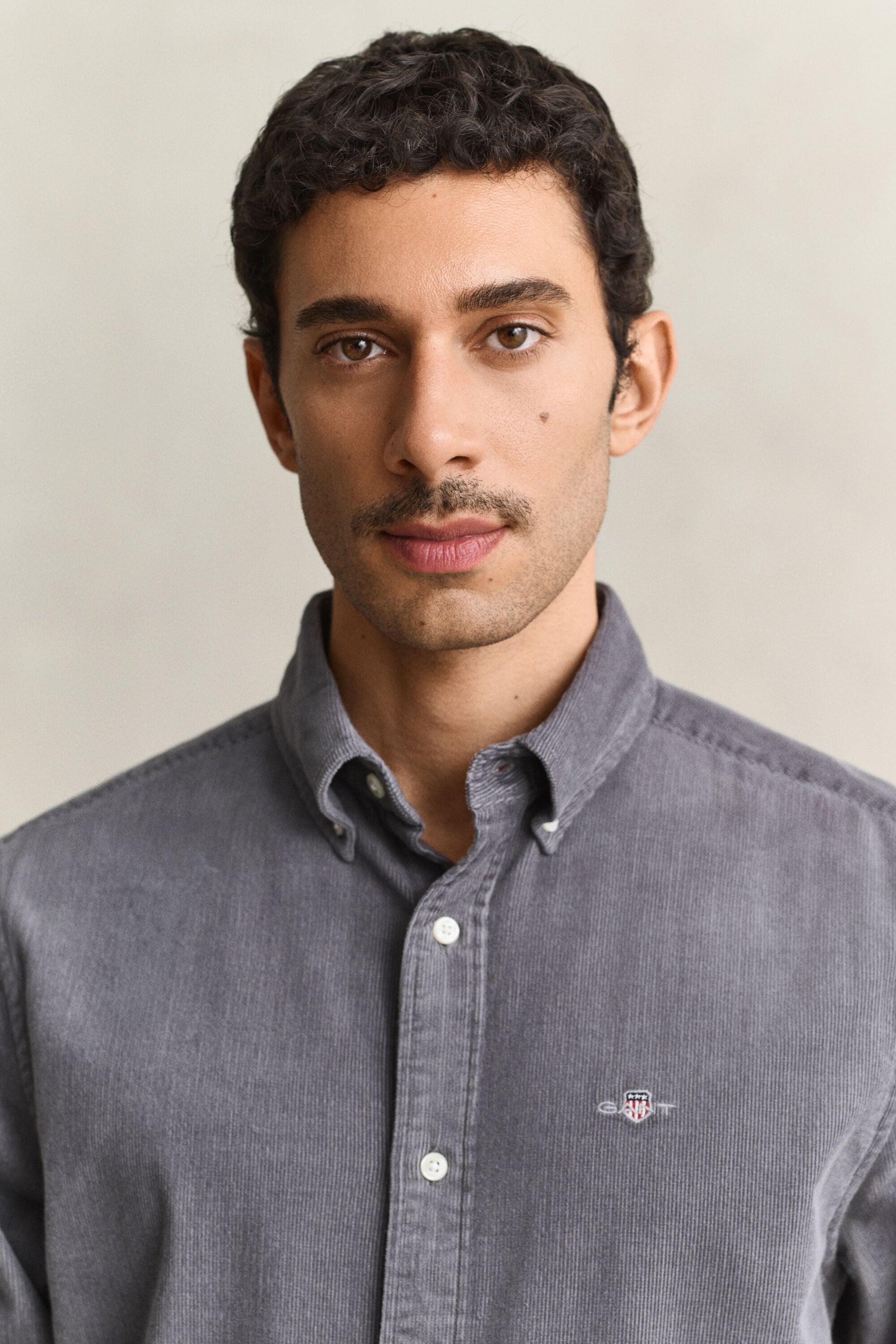 Chemise en velours côtelé