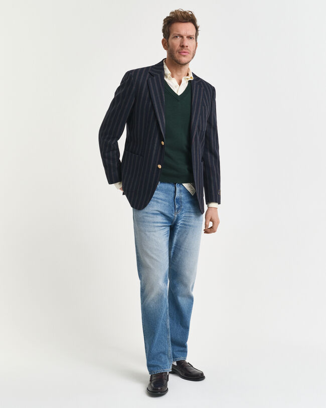 Pull sans manches en coton classique