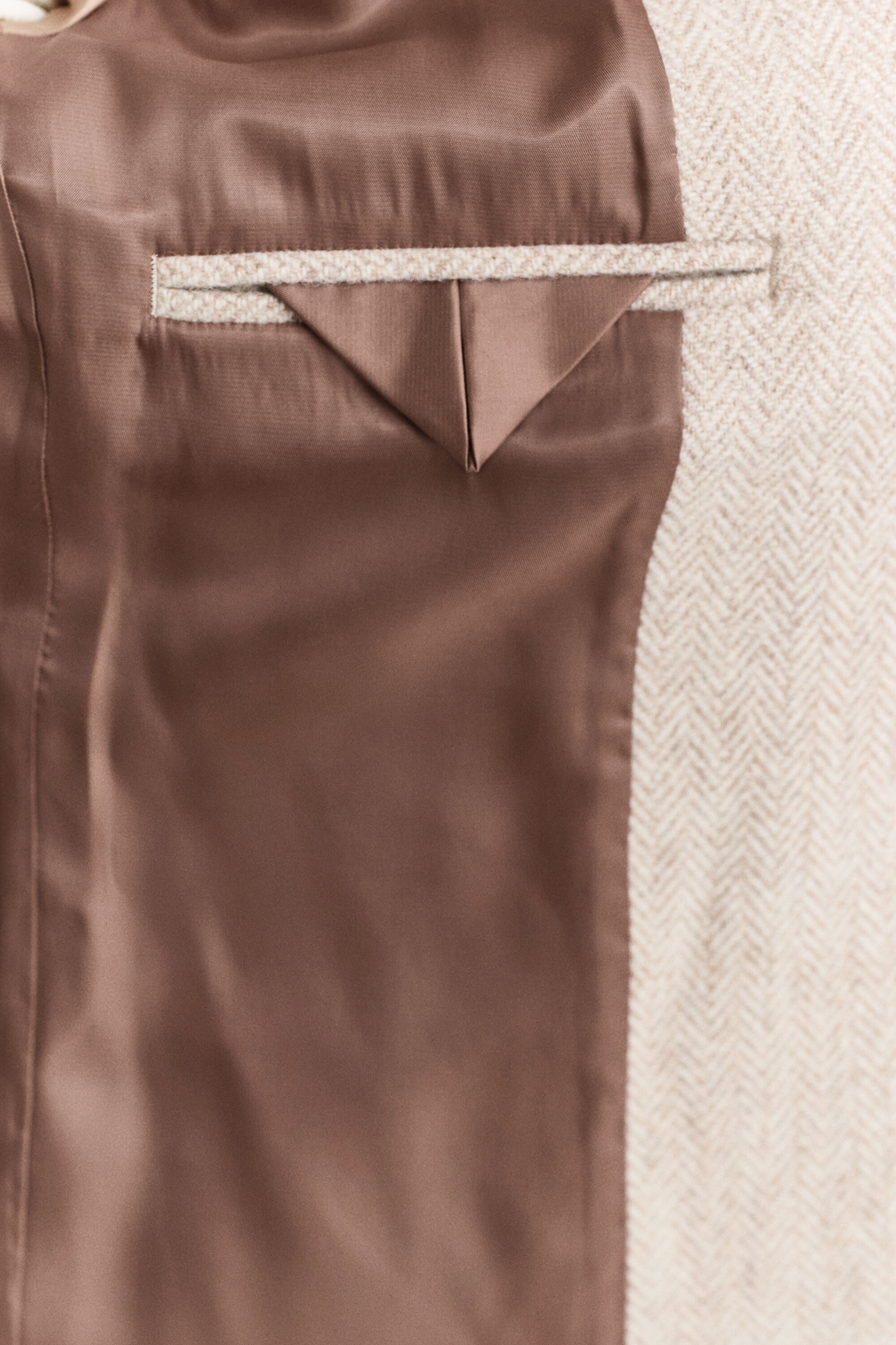 Veste blazer à chevrons