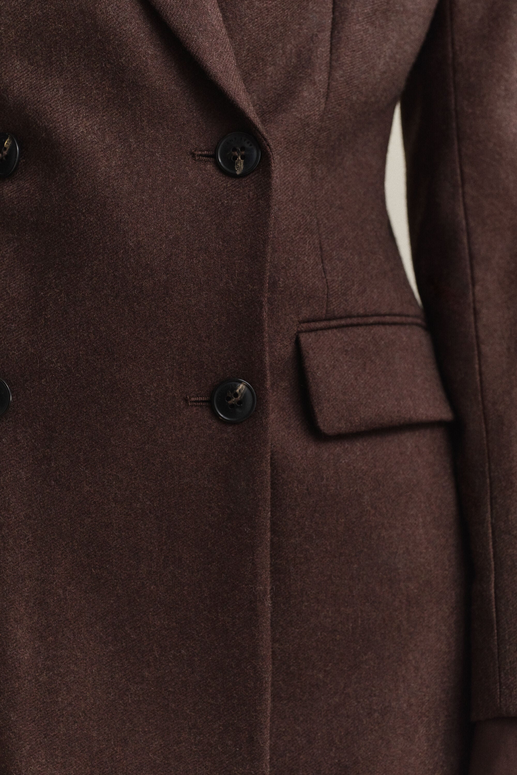 Veste blazer en flanelle