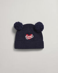 Bonnet &agrave; c&oelig;ur et pompon Girls