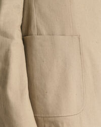 Veste blazer de costume en coton et lin