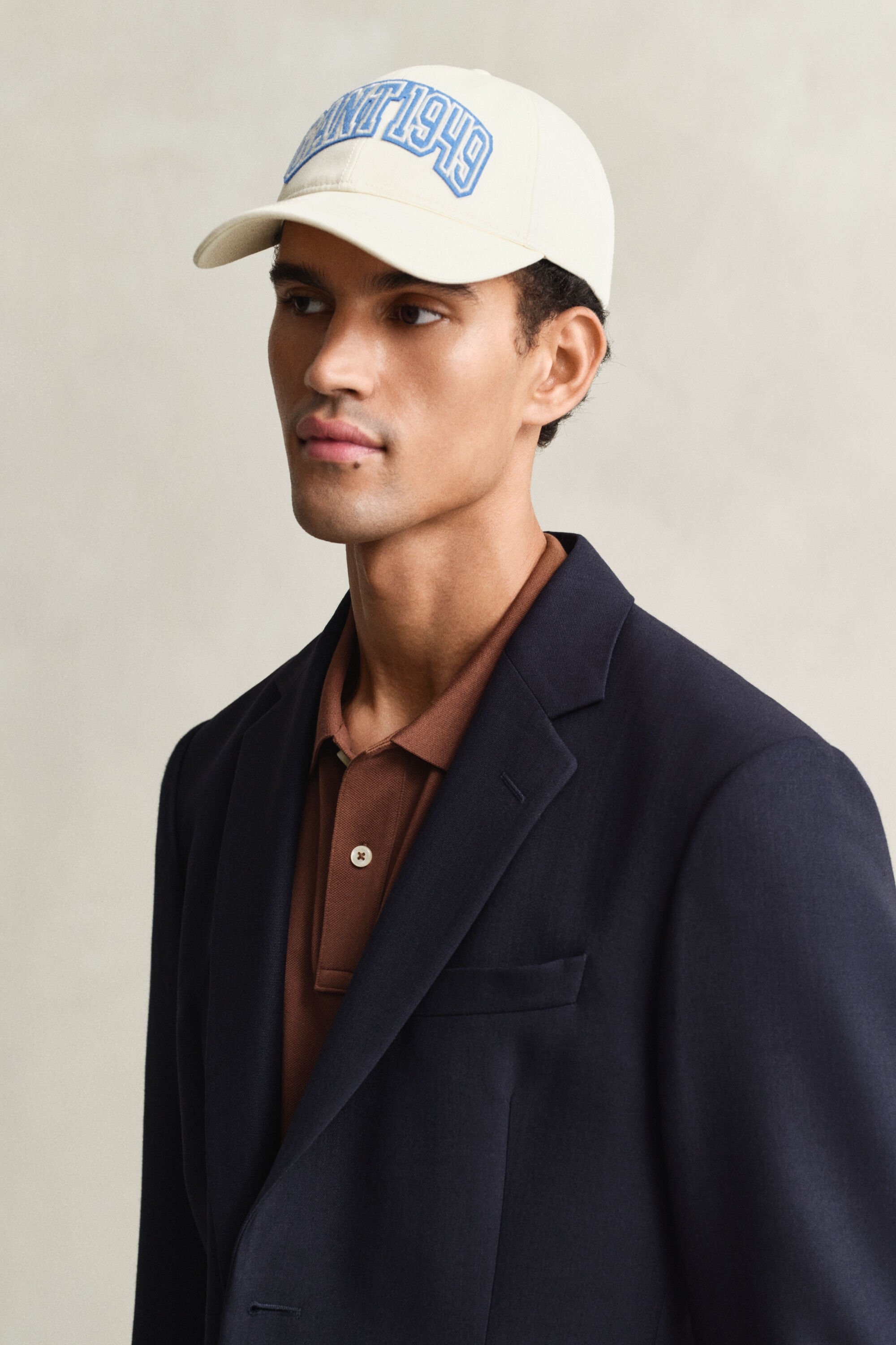 Casquette en sergé de coton Graphic