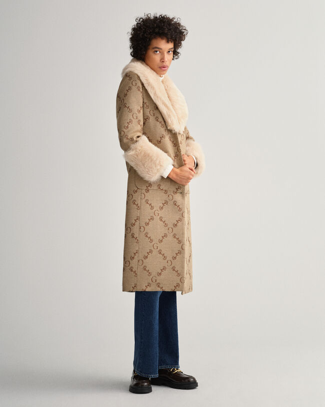 Manteau G Monogram Jacquard