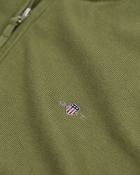 Pull à demi-zip en coton Shield Ado