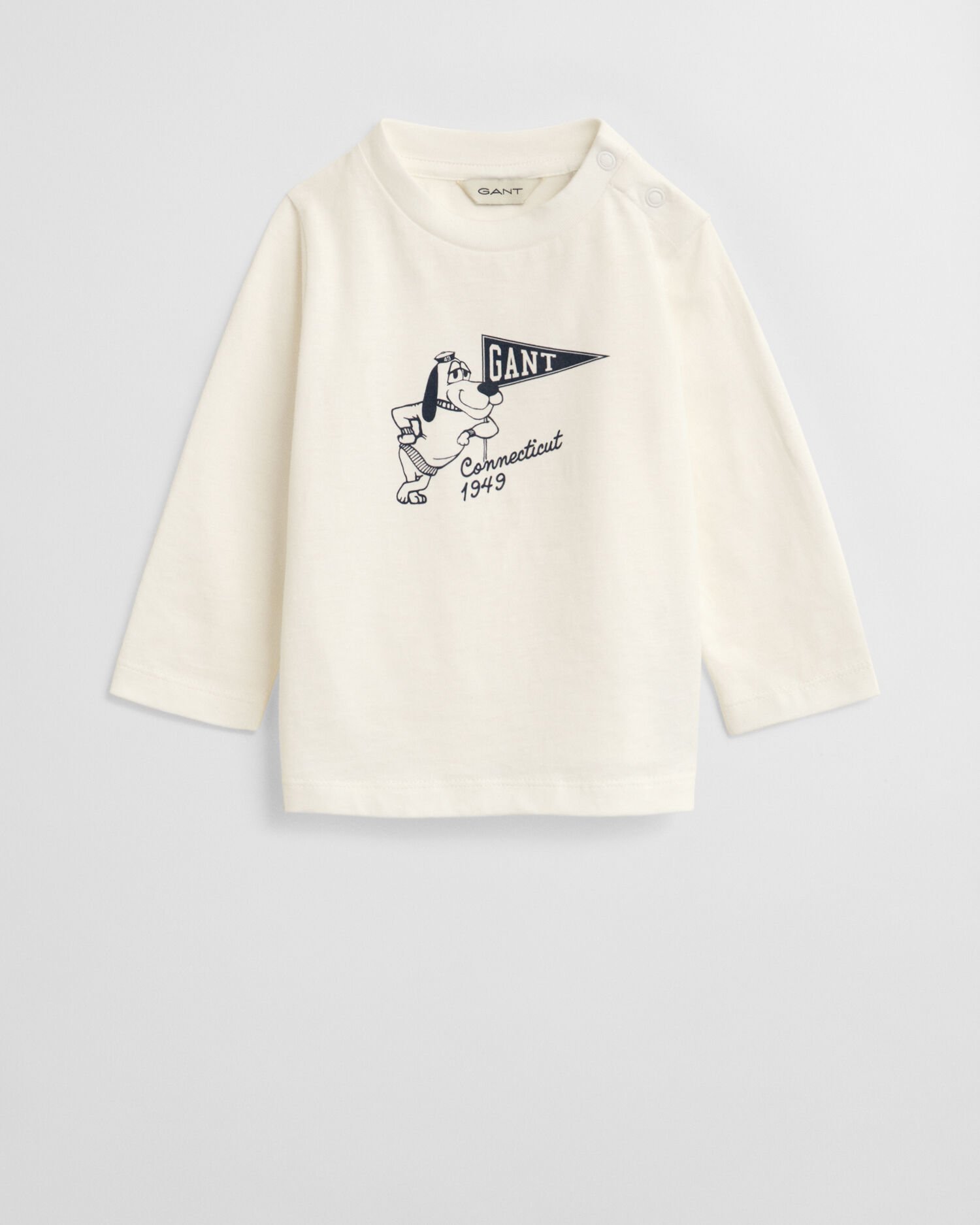 Chemise à manches longues Graphic avec imprimé chien Bébé