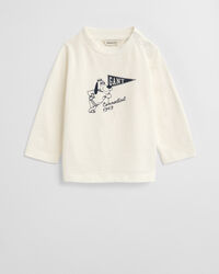 Chemise à manches longues Graphic avec imprimé chien Bébé