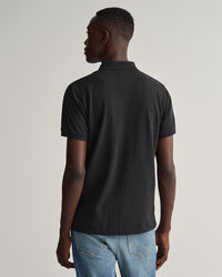 Polo en coton piqu&eacute; Archive Shield