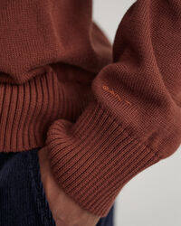 Pull ras du cou en coton Supima