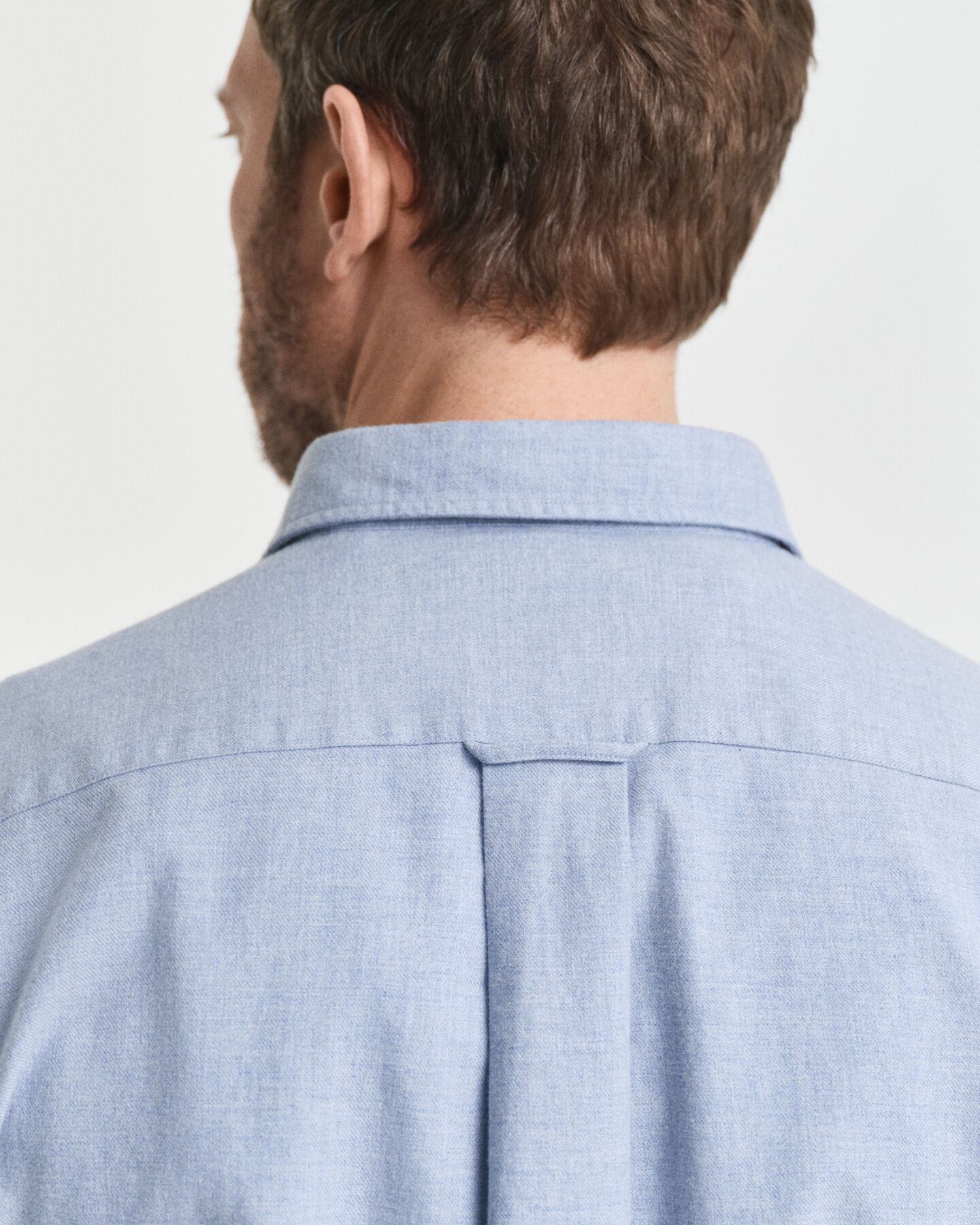 Chemise coupe regular en flanelle chinée