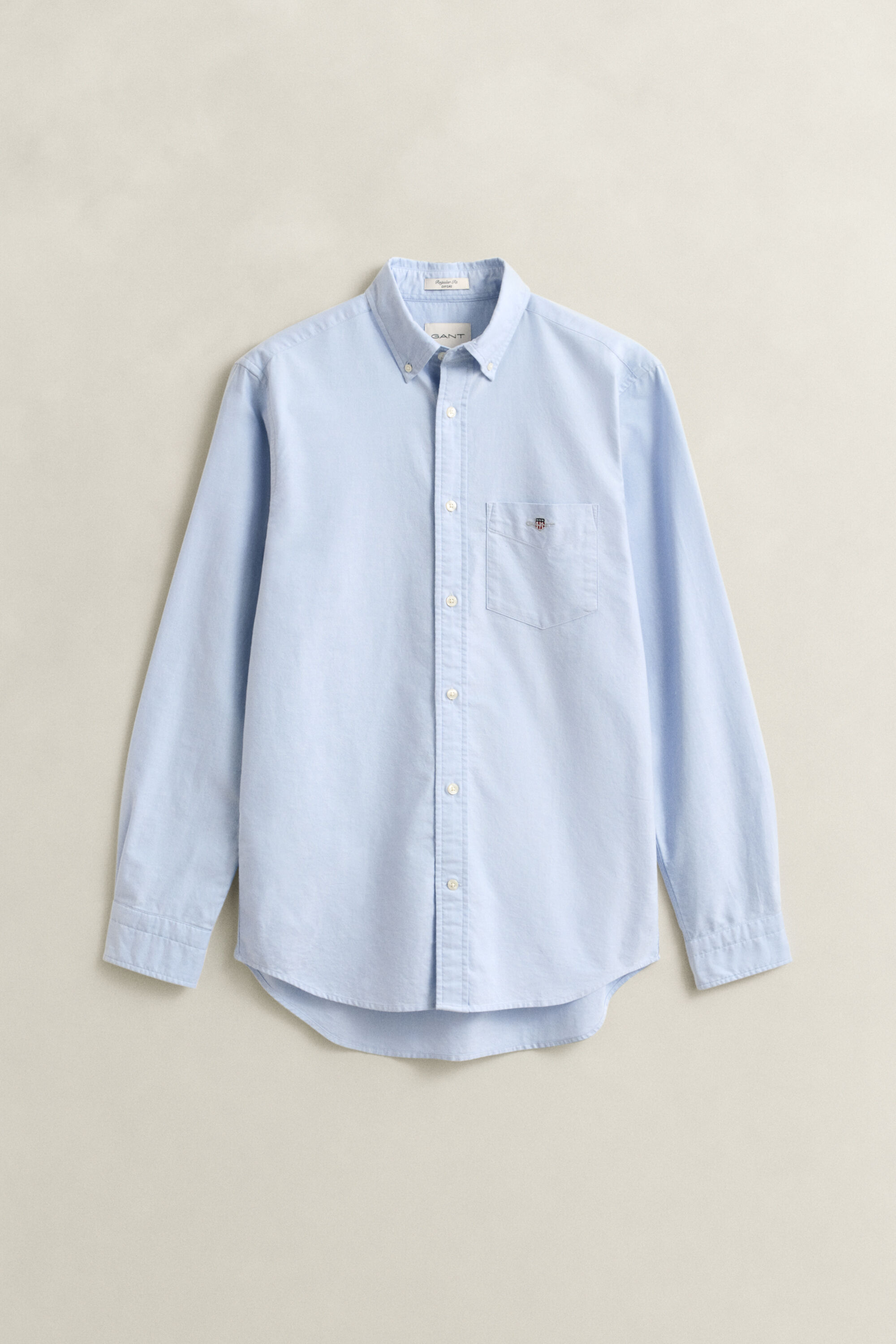 Chemise coupe regular en coton Oxford classique