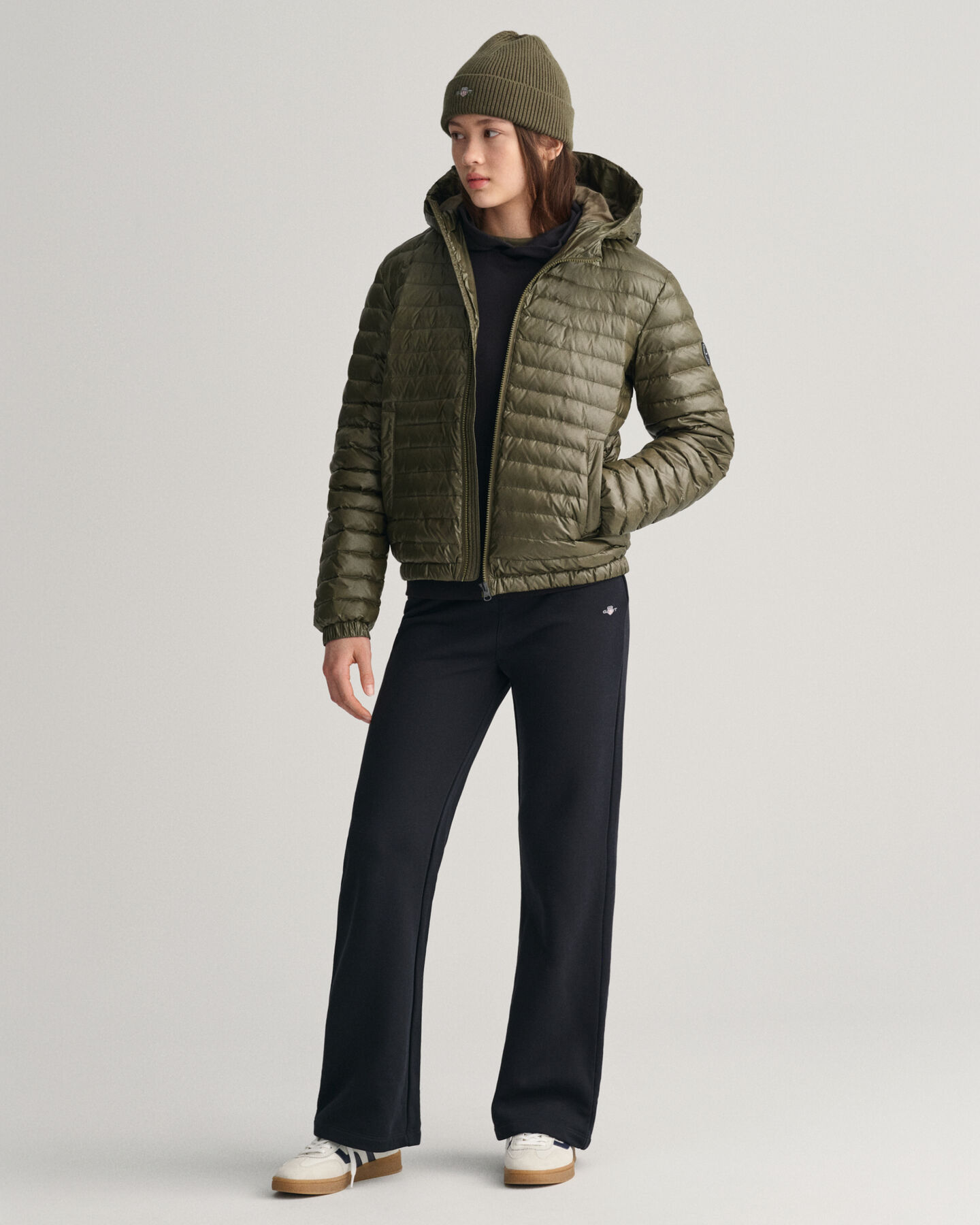 Doudoune légère rembourrée en duvet Shiny Teens