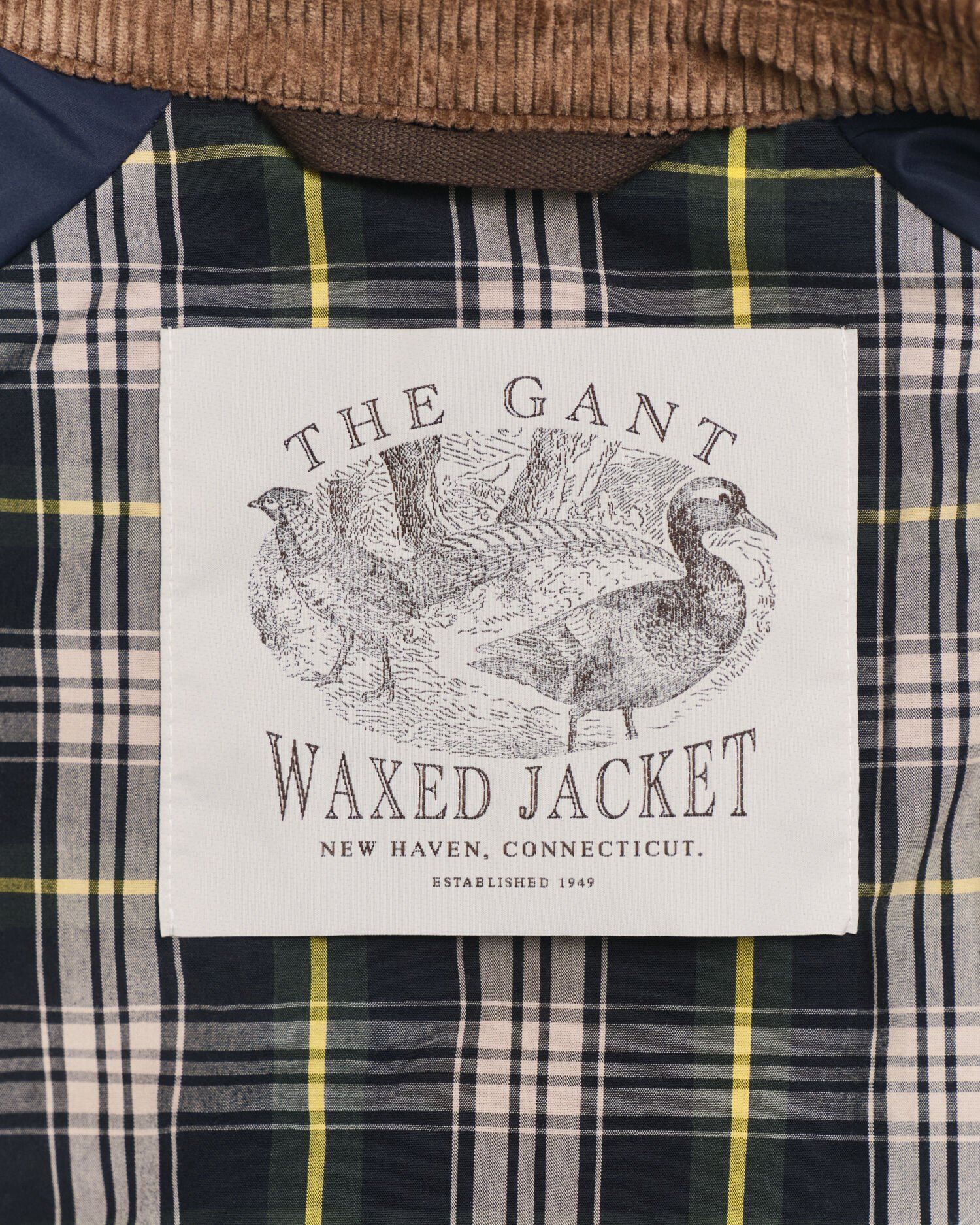 Veste cavalière cirée