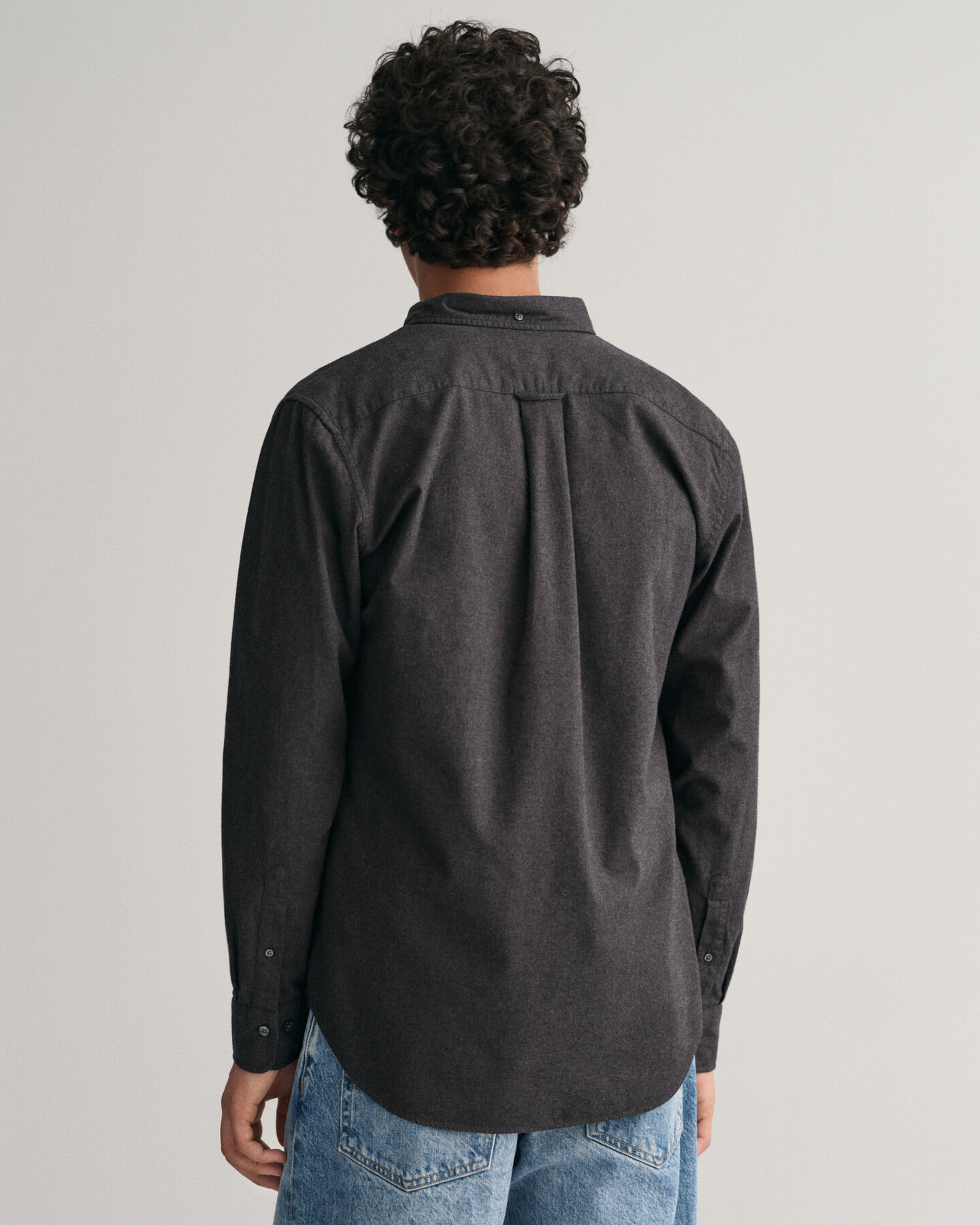 Chemise regular fit en flanelle chin&eacute;e