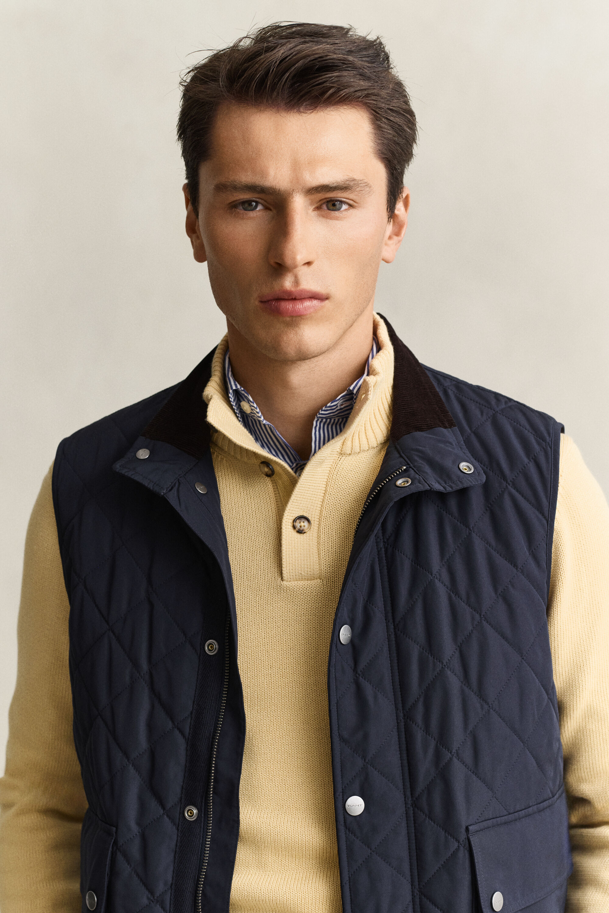 Veste sans manches matelassée
