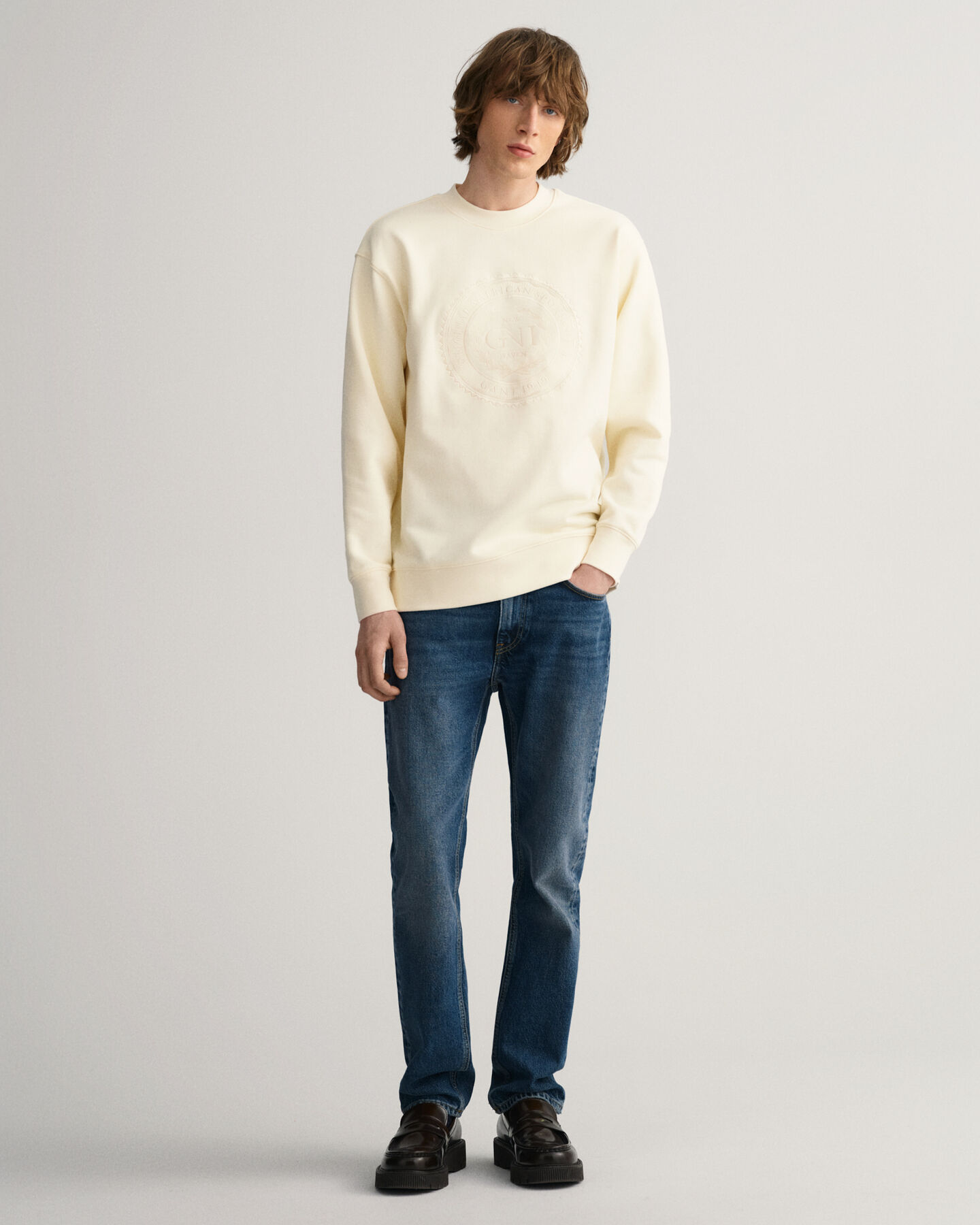 Sweat-shirt ras du cou Monogram