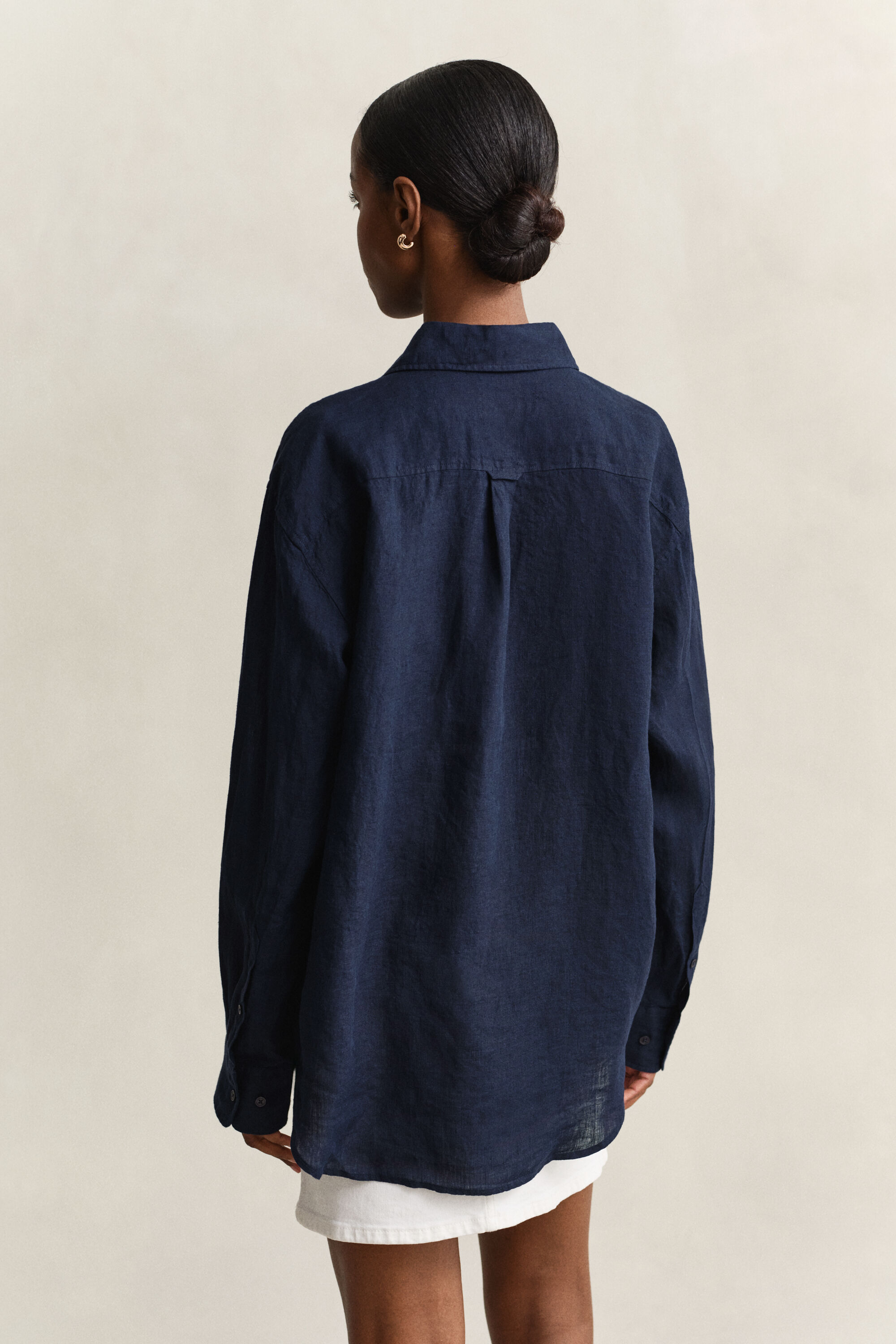 Chemise relaxed fit en lin