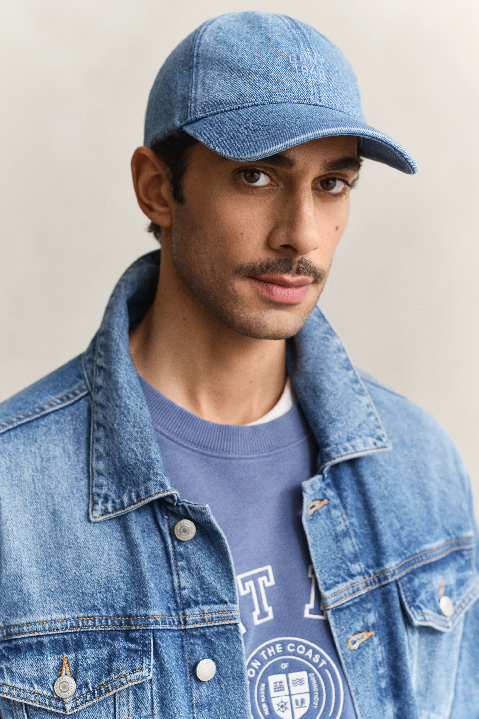 Casquette en denim