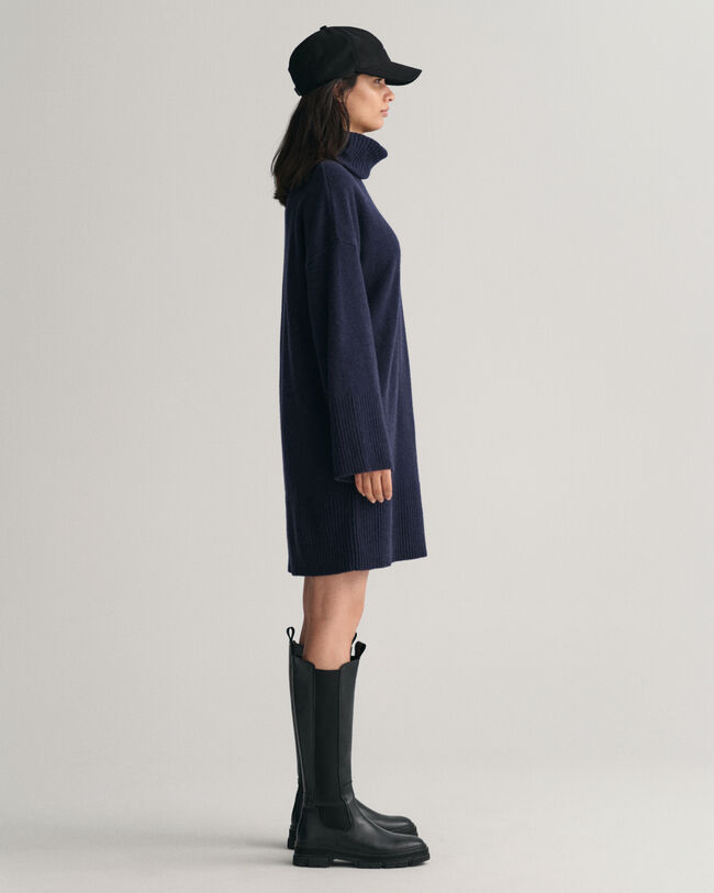 Robe col roul&eacute; Lounge