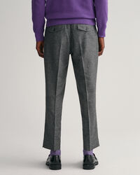 Pantalon ajusté à chevrons