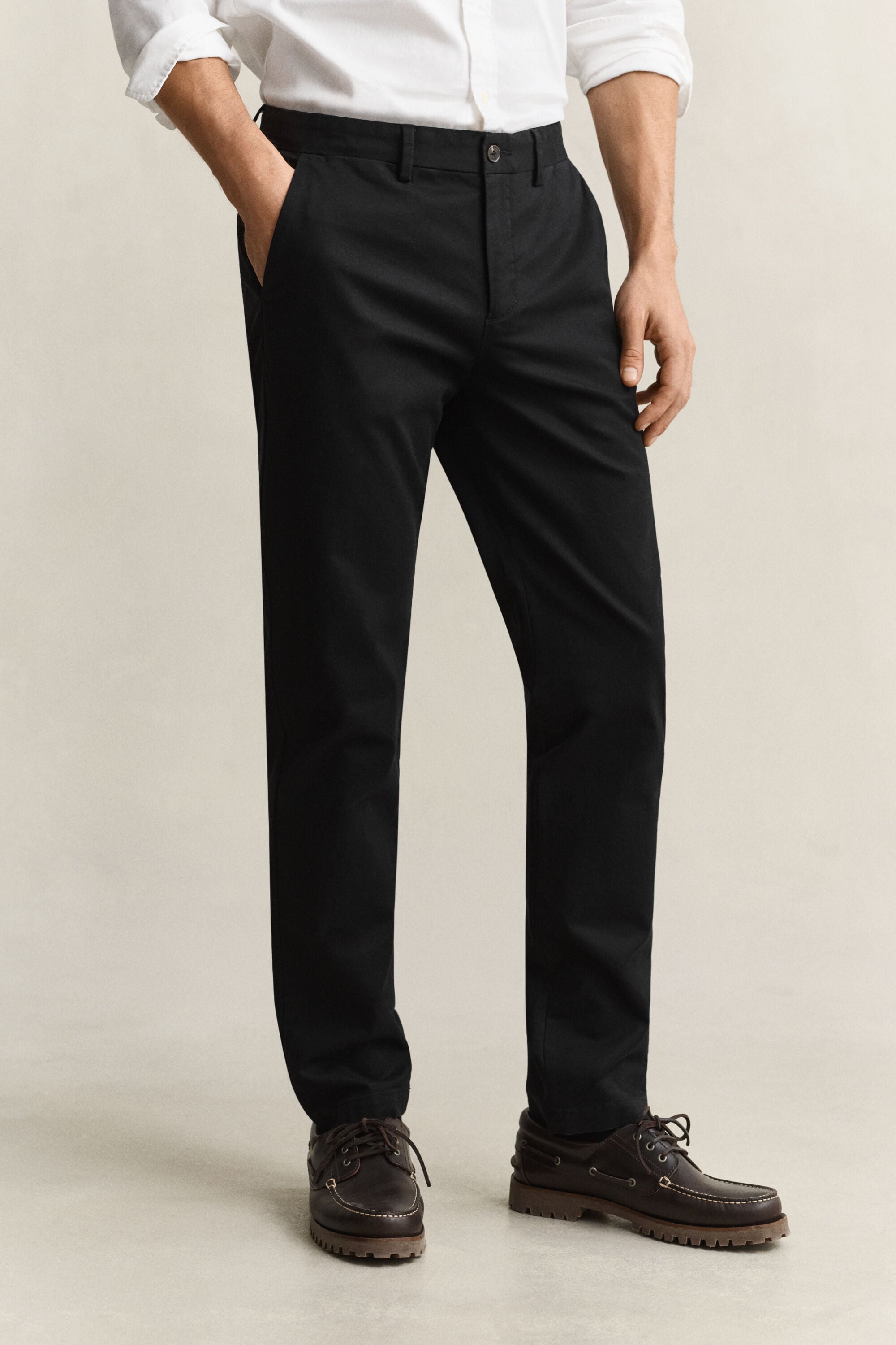 Pantalon chino slim élégant