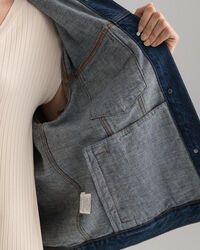 Veste en denim ultra-ample