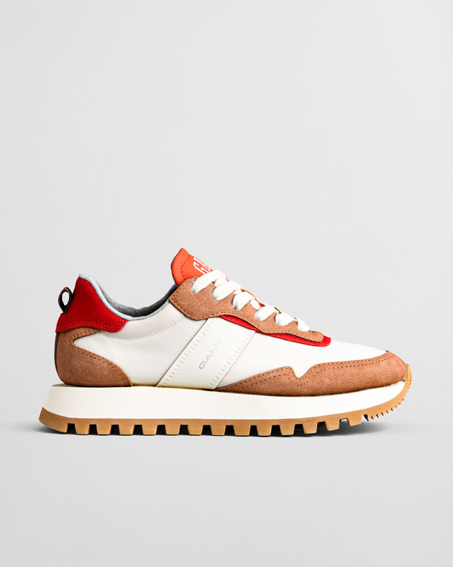 Baskets en daim et nylon Caffay