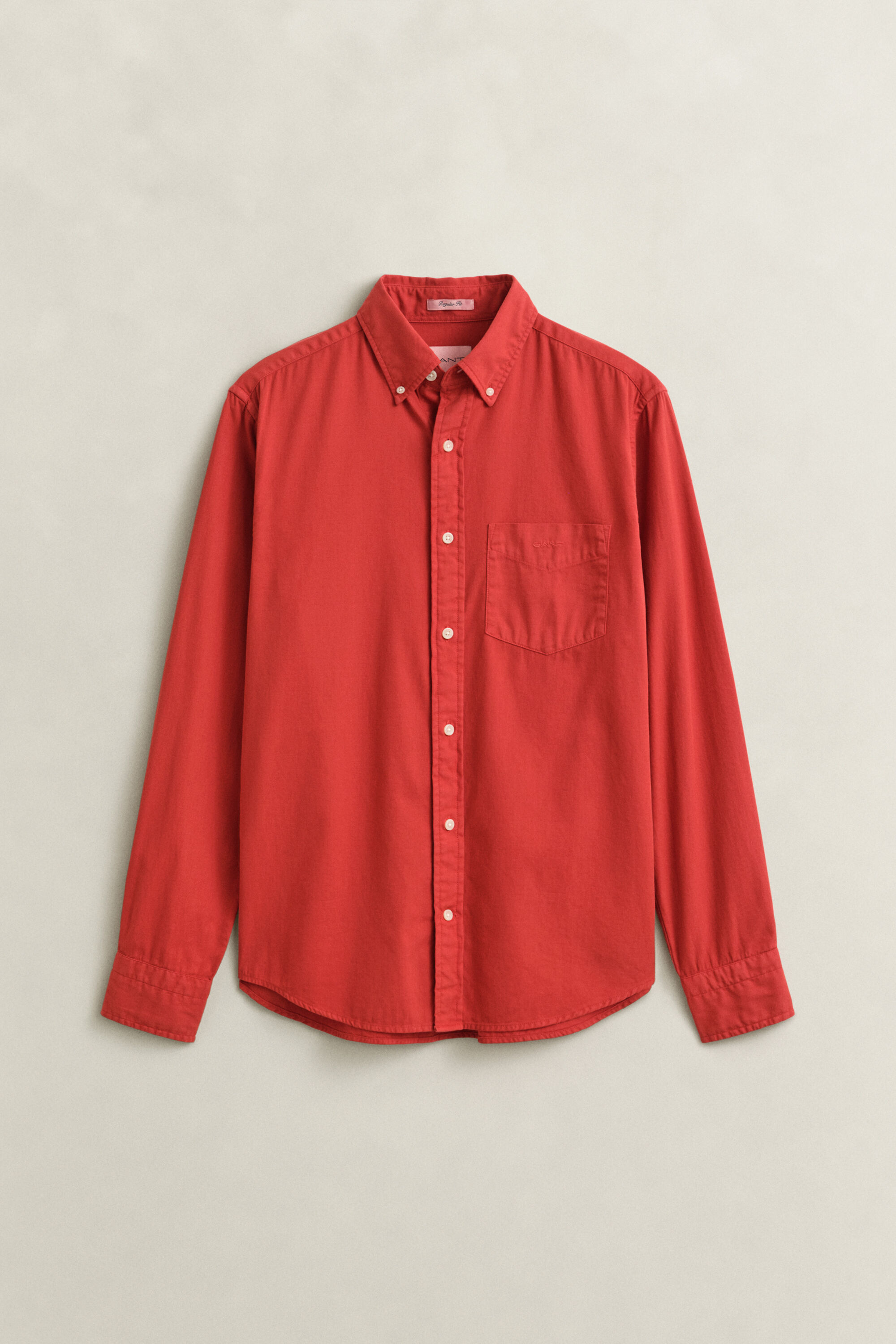 Chemise coupe regular en sergé