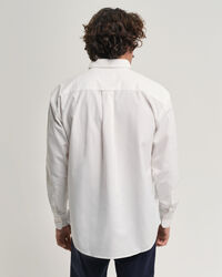 Chemise relaxed fit en coton Oxford