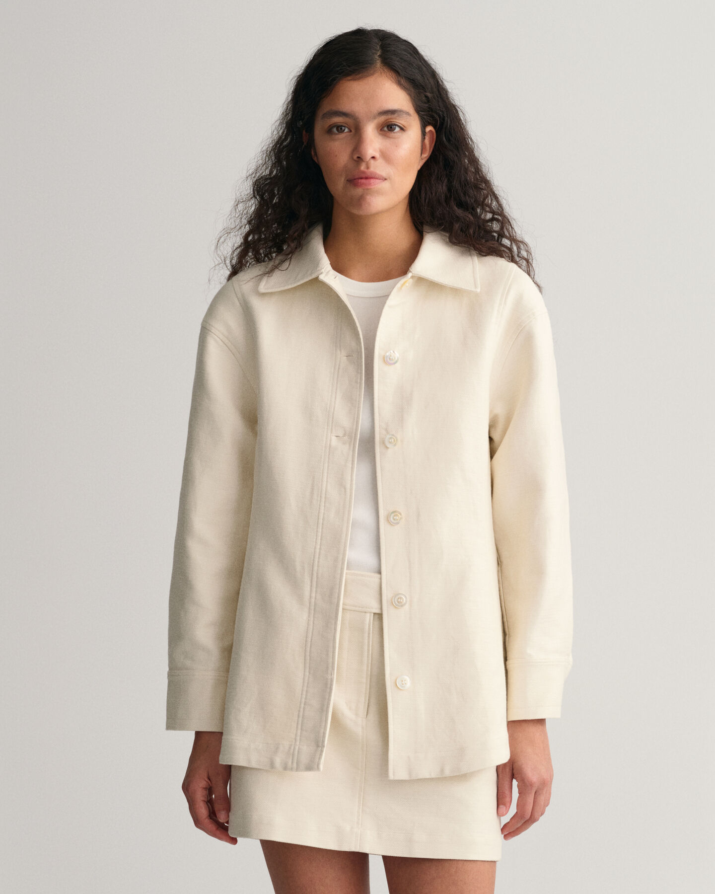 Veste-chemise Textured