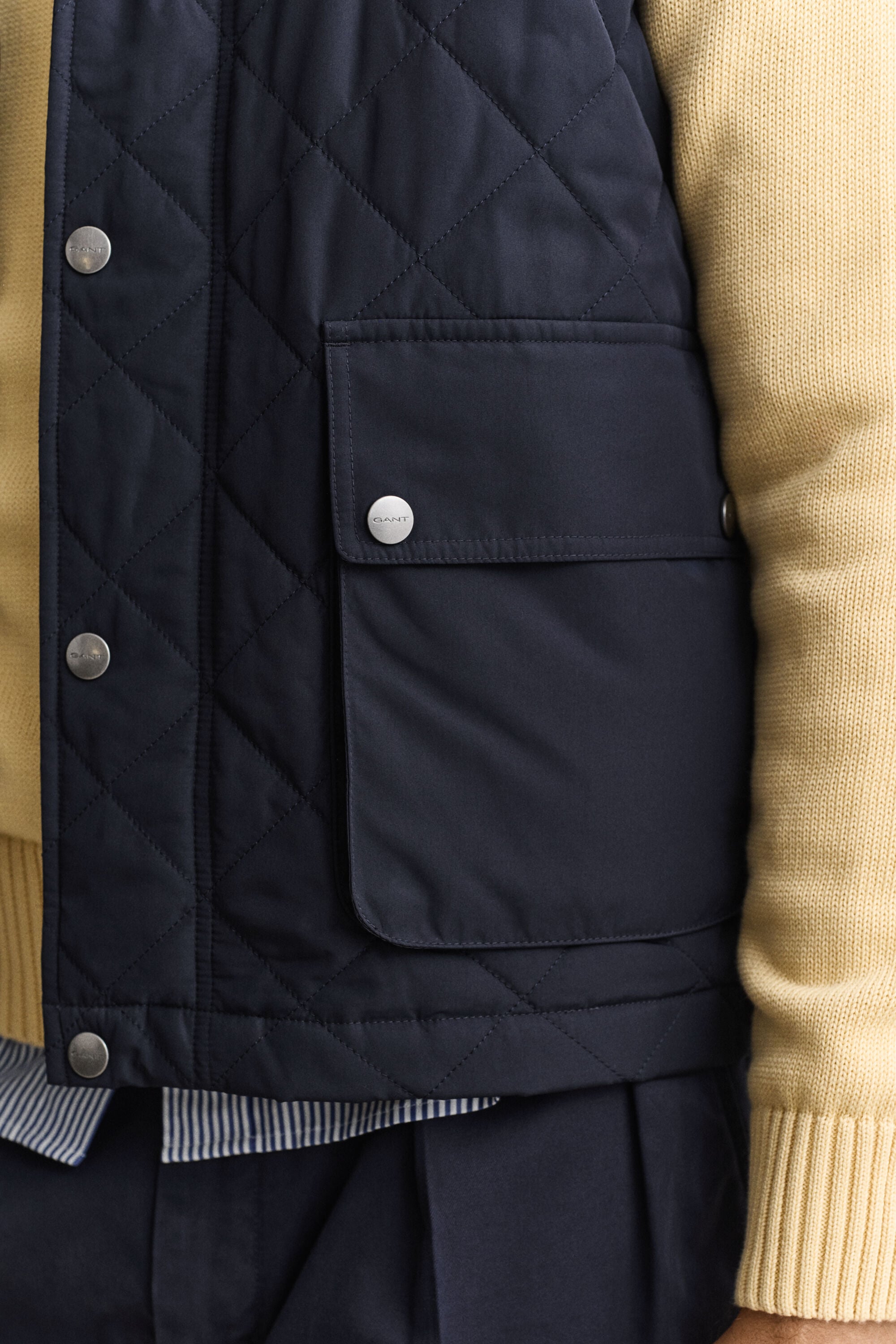 Veste sans manches matelassée