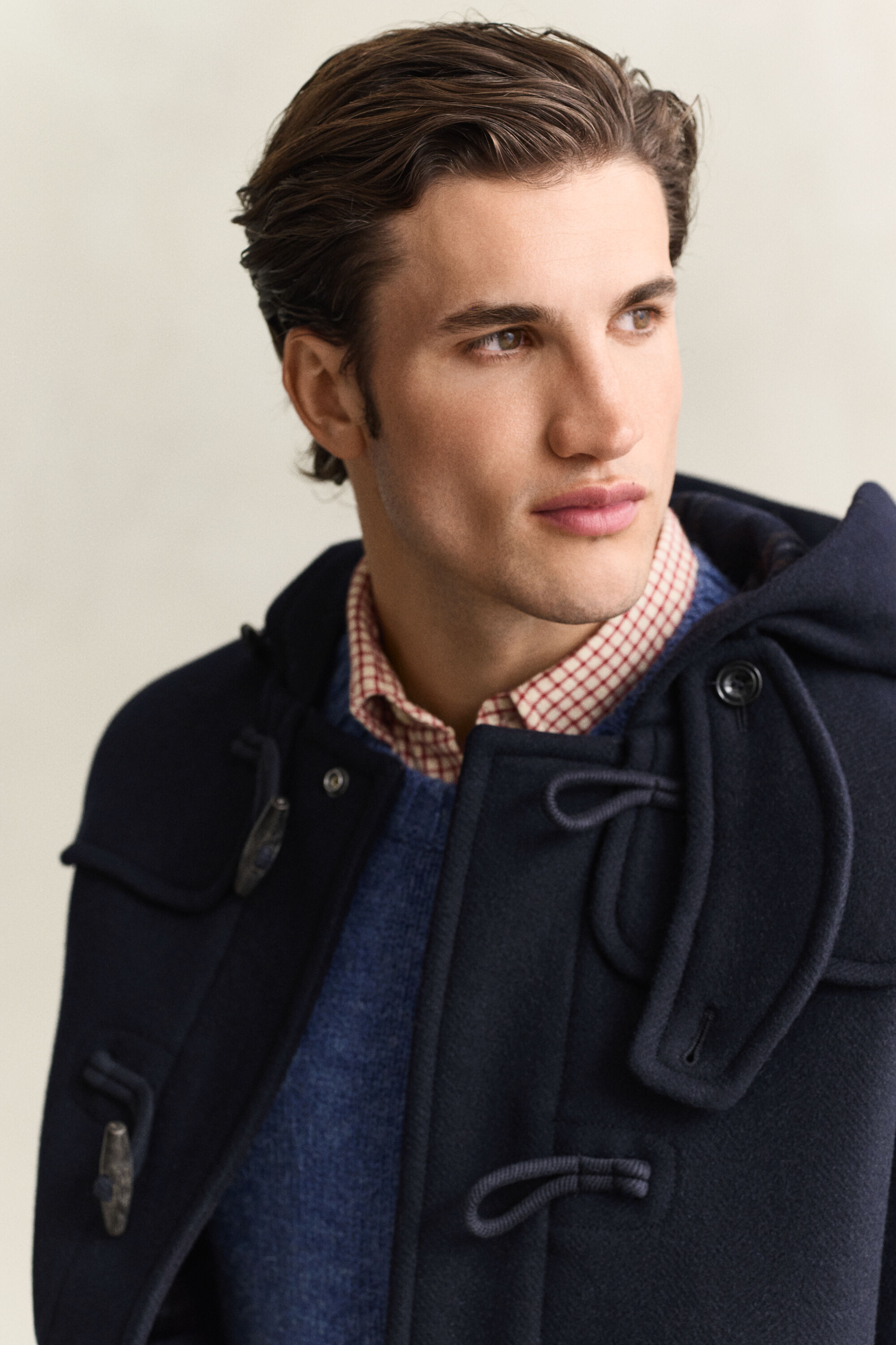 Veste duffle-coat en laine