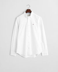 Chemise coupe slim en coton Oxford stretch