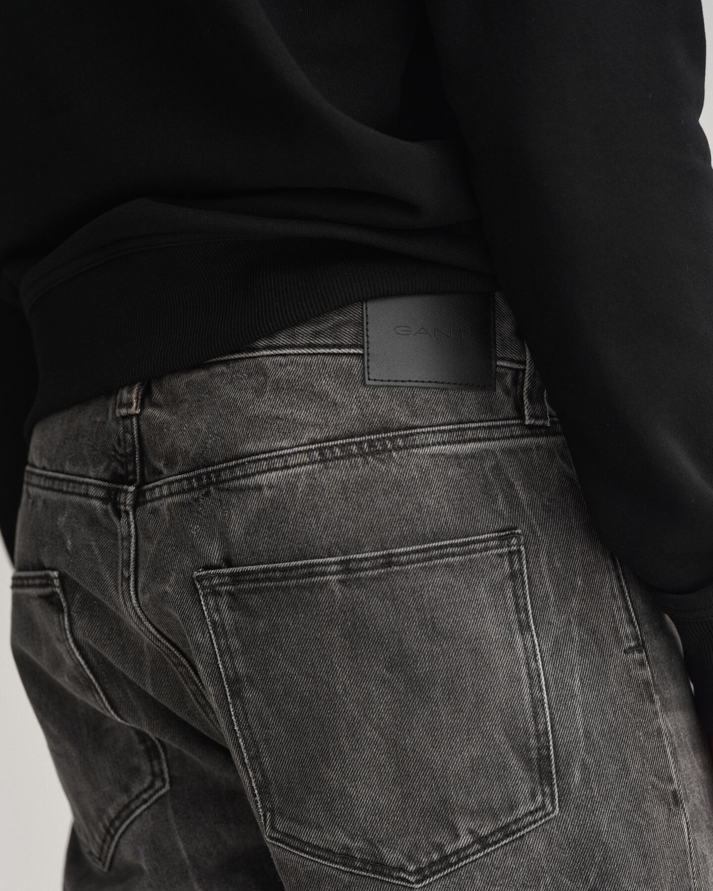 Jean slim fit en denim délavé vintage Hayes