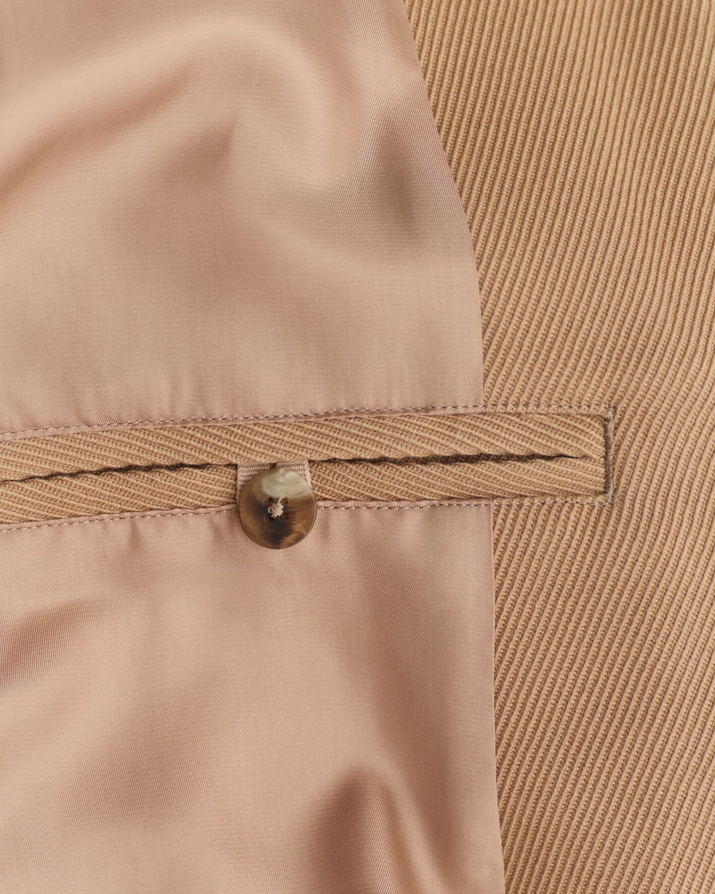 Veste Harrington en laine m&eacute;lang&eacute;e