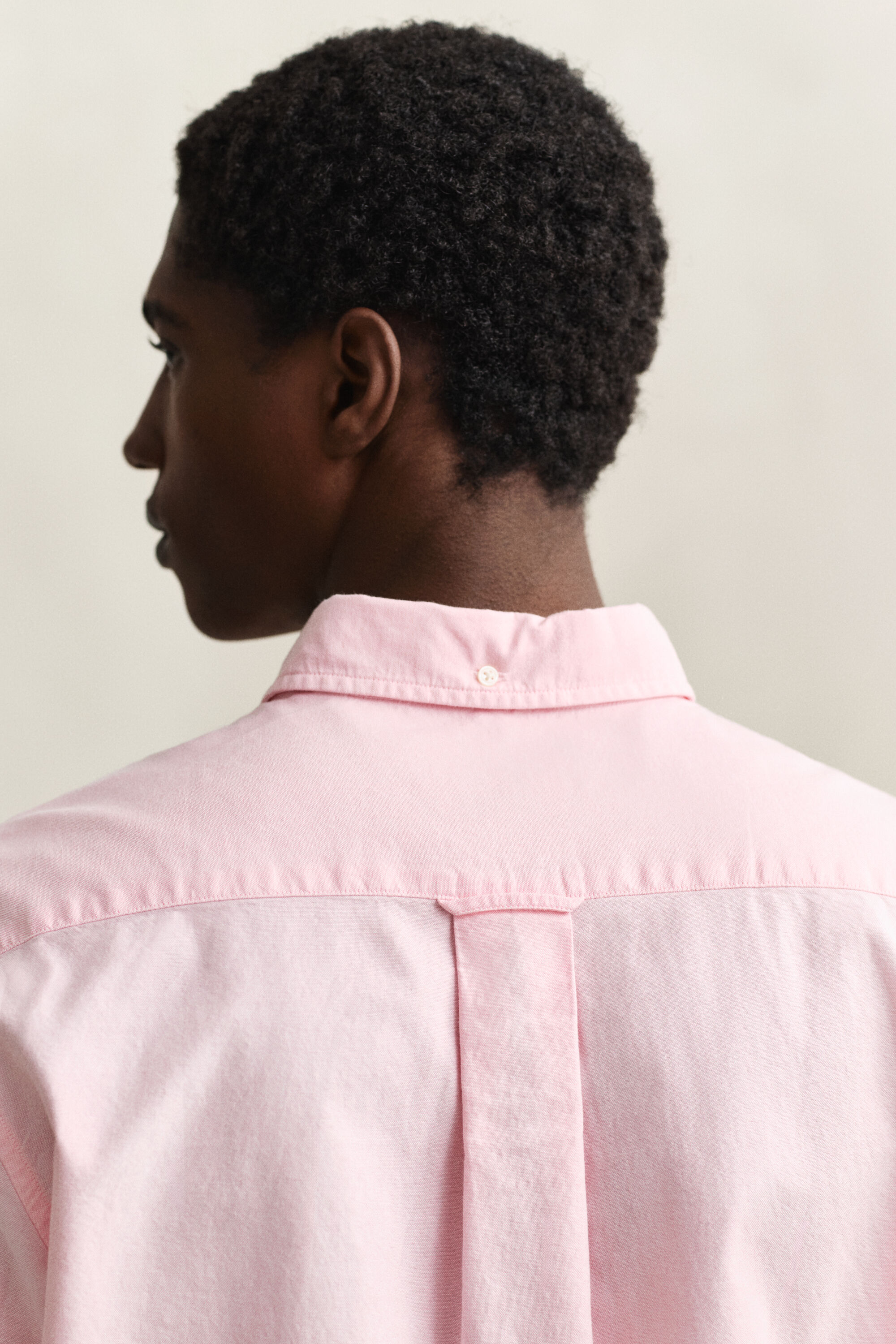 Chemise à manches courtes en coton Oxford classique