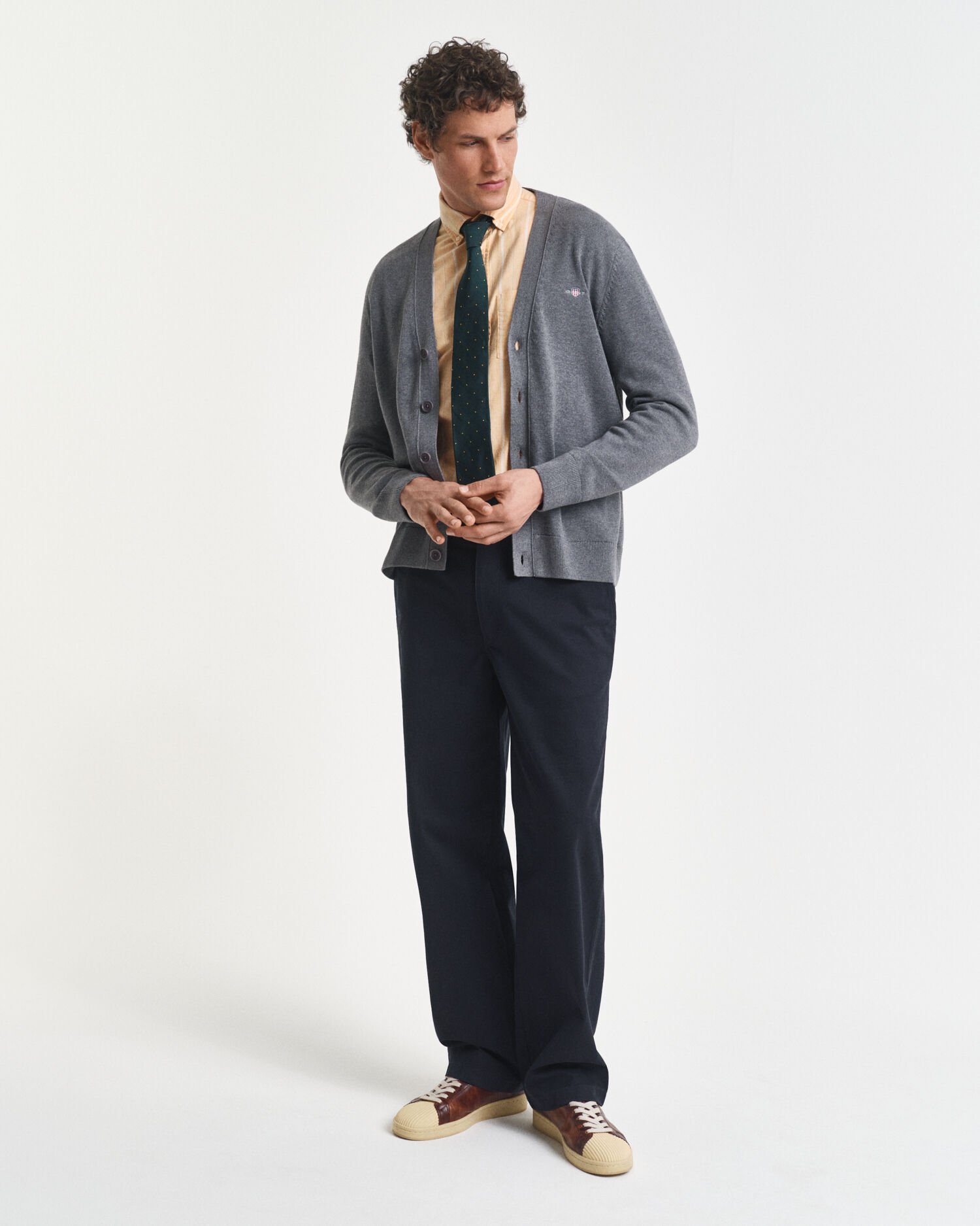 Cardigan décontracté en coton