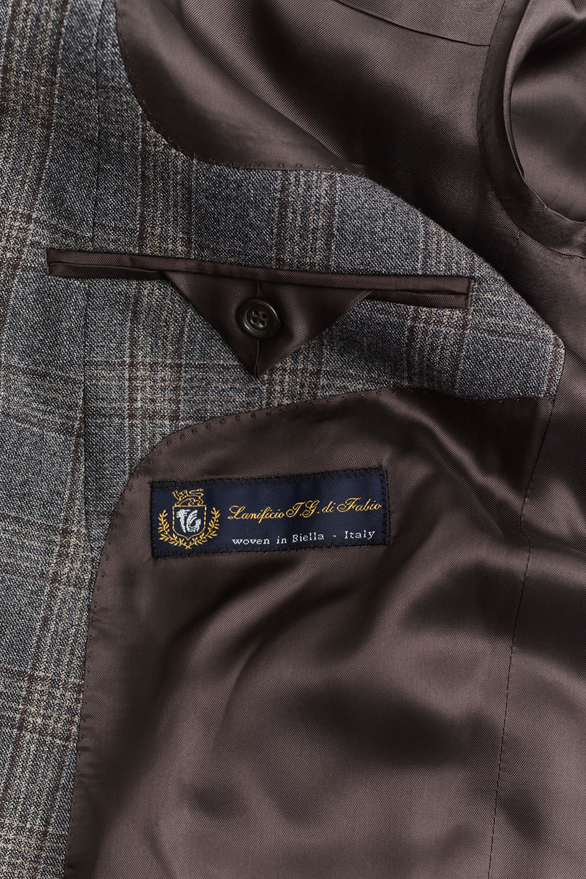 Veste de costume prince-de-Galles