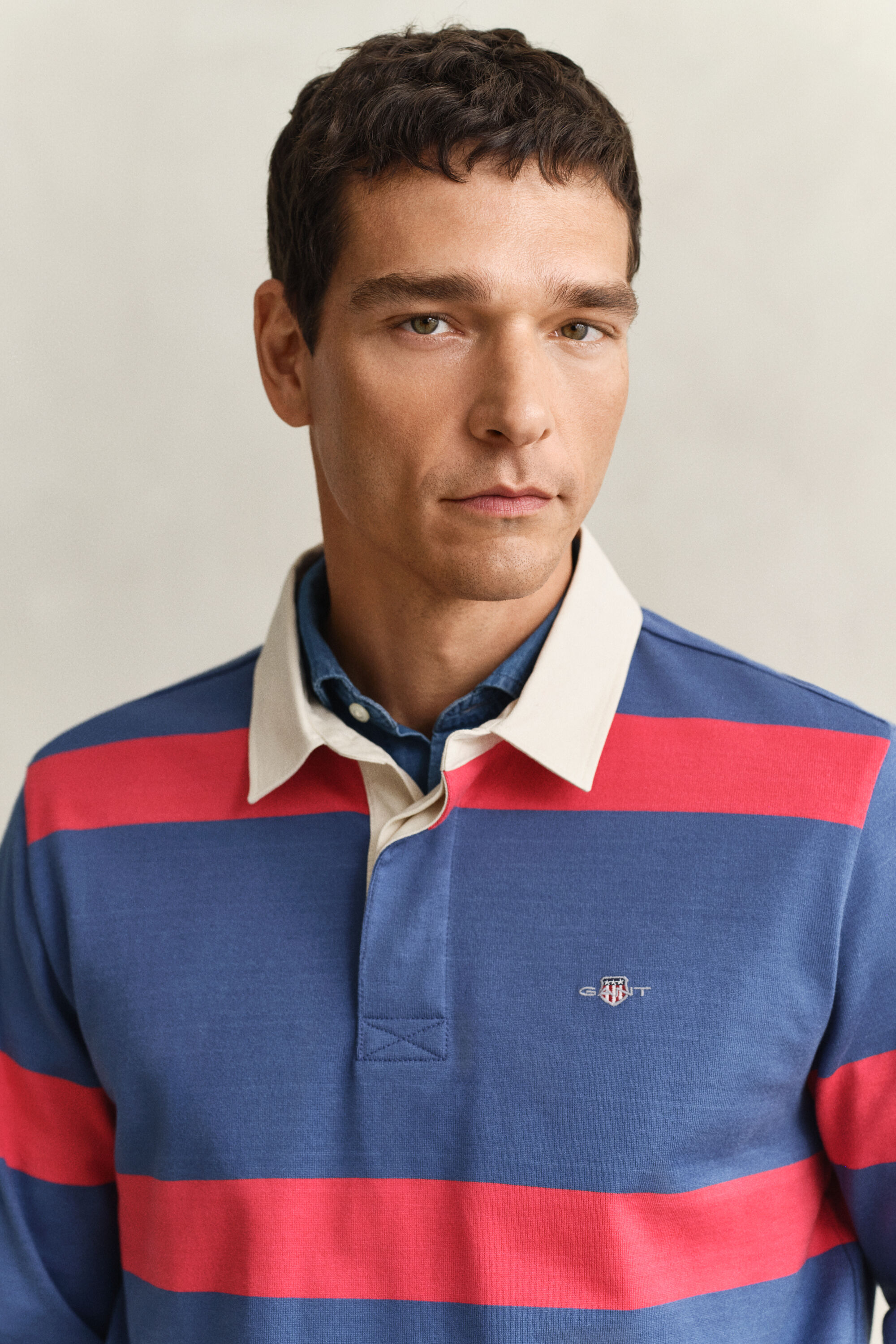 Polo Rugger à rayures