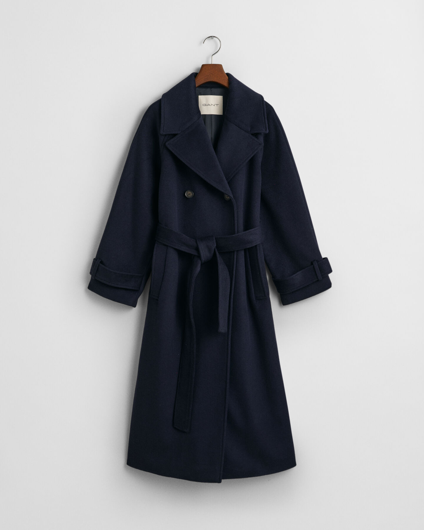 Trench-coat en laine