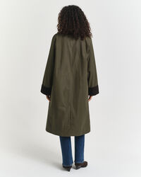 Caban en coton ciré