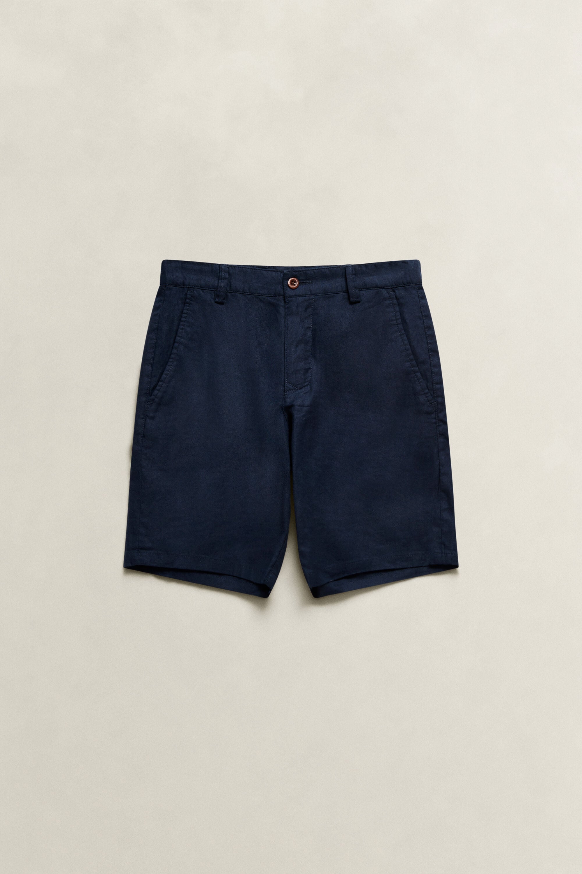 Short en lin mélangé Ado Garçon